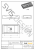 S.V.I.S. Design UMYWALKA 60 CM SIRIUS BASIC - SMOKED METAL, SZARY I MIEDZIANY, LAKIER PÓŁMATOWY
